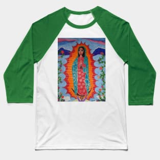 Our Lady of Guadalupe Baseball T-Shirt